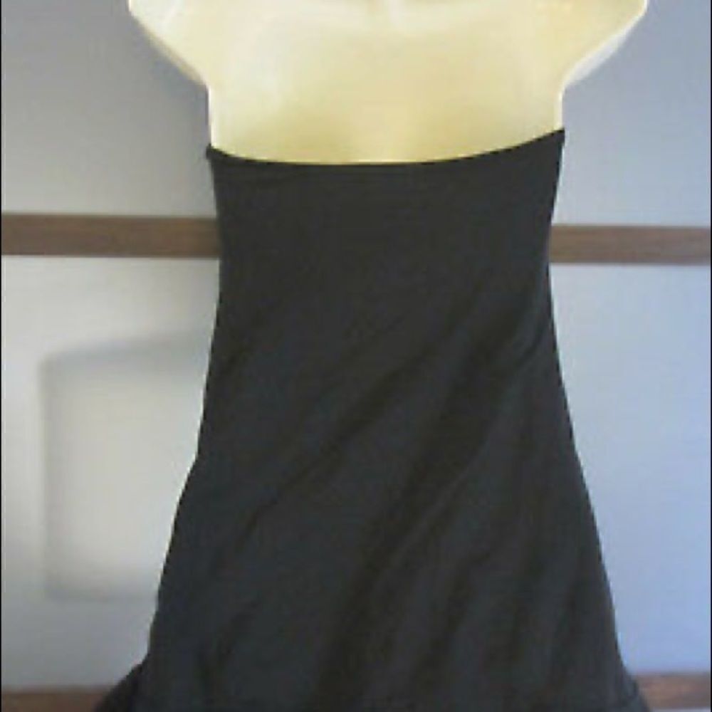 Allen b ruched slimming pin up skirt 1pc suit - Picture 5 of 10